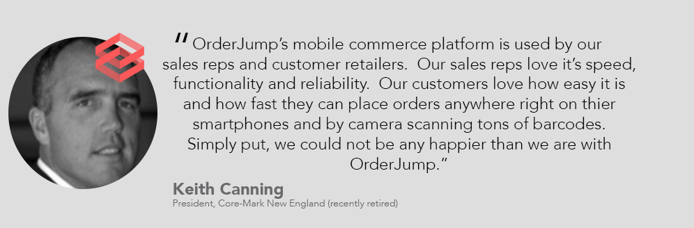 B2B mobile commerce OrderJump
